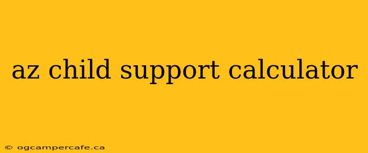 az child support calculator