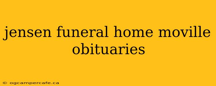 jensen funeral home moville obituaries