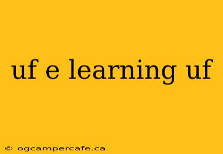 uf e learning uf